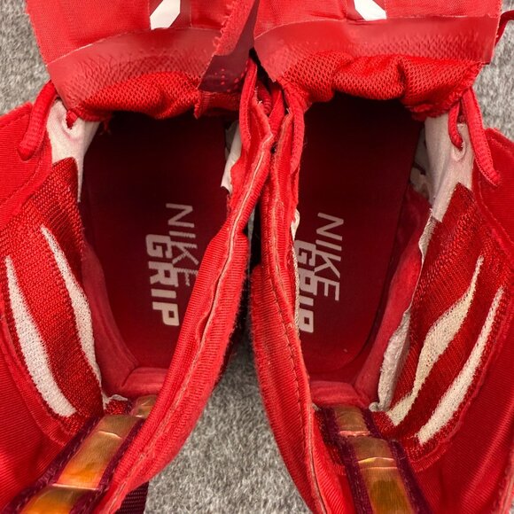 Nike Mens 12 Vapor Untouchable 3 Elite Cleats University Red Football AH7408-600 - Picture 4 of 13